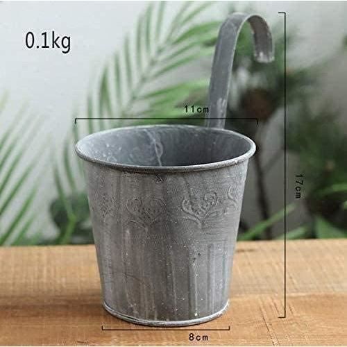 TreeLen Lot De 3 Paniers à Suspendre Pour Balustrade De Balcon