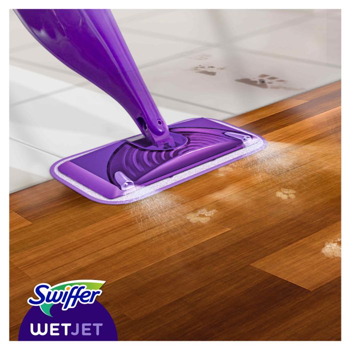Toaren 5 Packs Lingettes Reutilisable Pour Swiffer WetJet 30x14cm,Mop
