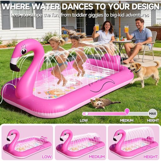 Carré 200 cm) Jouets Aquatiques pour Enfants, Jeux d'extérieur avec Fonction antidérapante, Tapis à Jets d'eau de 200 cm | Leroy Merlin Carré 200 cm) Jouets Aquatiques pour Enfants, Jeux d'extérieur avec Fonction antidérapante, Tapis à Jets d'eau de 200 cm | Leroy Merlin
