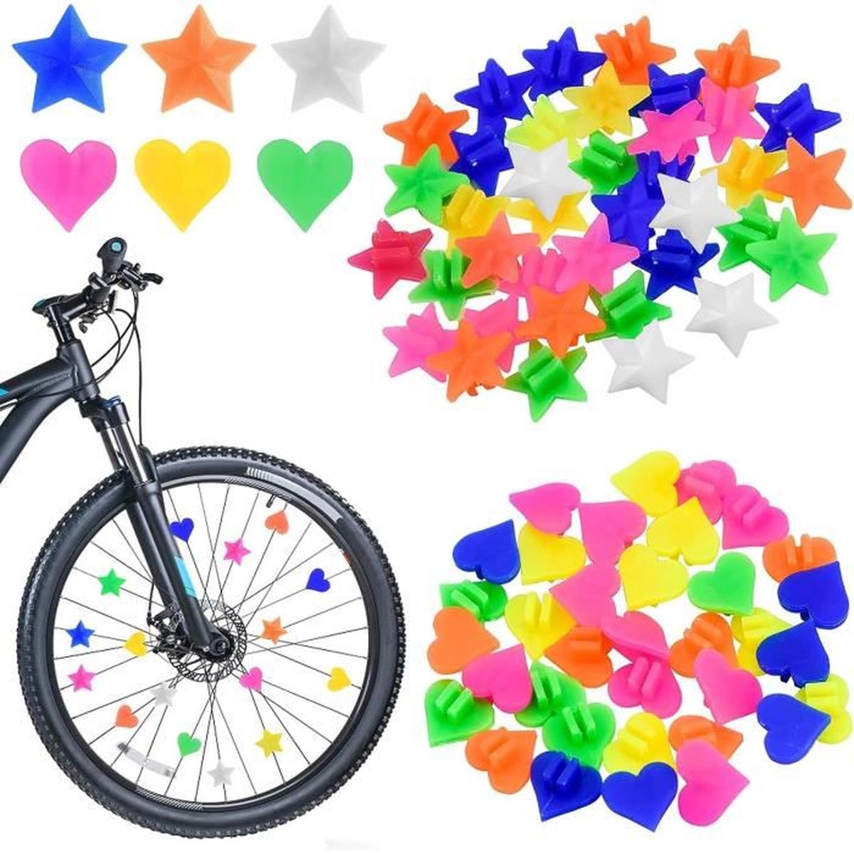 Lot De Rayons De Vélo - Taille Mixte (environ 10 Kg, 30 Pièces) - Neuf Sans Emballage