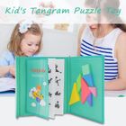 TANGRAM Jeu de Puzzle Magnétique 3D pour Enfants - Montessori - Apprentissage - Jouets Éducatifs en Bois