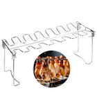 FOXNOVO Pliable grille de barbecue en acier Inoxydable Pilons Grill Rack Polyvalent accessoires de barbecue