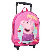mybagstory - Trolley - Peppa Pig - Enfant - Ecole - Maternelle - Garderie - Crèche - Cartable Fille - Taille 31 cm
