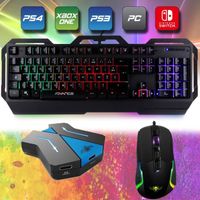 Clavier, Souris, Convertisseur CrossGame Xbox One PS4 PS3 Nintendo Switch Pack TOP 1 GTA 250