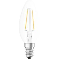 OSRAM Ampoule LED Flamme clair filament 2,5W=25 E14 chaud