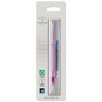 PARKER VECTOR XL stylo plume, laque turquoise métallisée sur laiton