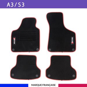 modèle 8 V Audi a3 Caoutchouc Tapis audi a3 allwetterfussmatten devant avec inscription