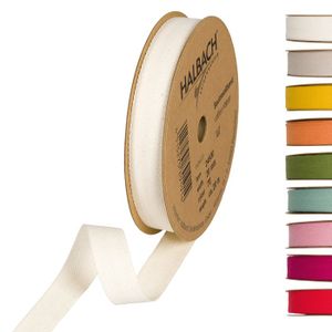 Ruban Chevron Coton 100 % Naturel 15 Mm X 10 M – Biais Toile à Chevrons Pour Couture, Décoration, Scrapbooking