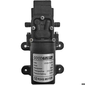 Pompe Submersible 12V 800L/H - Auto-amorçante - Silencieuse ≤35dB - Pour Camping-car Ou Solaire