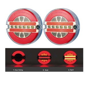 Feu Arriere Rond Led Achat Vente Pas Cher