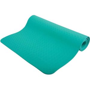 TAPIS DE SOL FITNESS Schildkröt Fitness tapis de yoga avec sac 180 x 61 cm vert caoutchouc