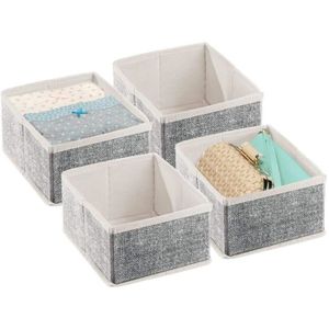 Organisateur de rangement pour sous-v/êtements Lot de 2 multicolore, 10 x 35