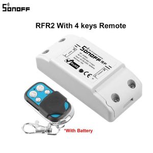 ÉMETTEUR - ACTIONNEUR  RF R2 avec 433 RC - Commutateur Wifi Itead Rf R2 4