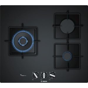 Plaque de cuisson gaz 4 foyers, noir, CATA Lci 6031 bk