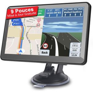 GPS AUTO Gps Voiture, 2,5D Incurvé Écran Tactile Navigation