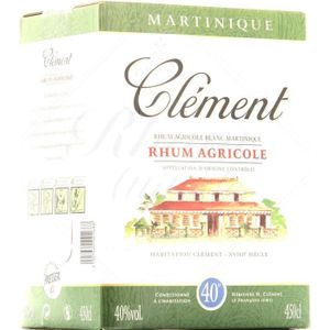 Rhum Charrette blanc 49° – Cubi BIB Bag-In-Box 3 litres ! - Rhum