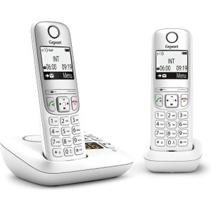 Téléphone fixe Gigaset A695A Duo - Telephone Fixe sans Fil avec R