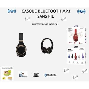 CASQUE AUDIO ENFANT NEW MODELE CASQUE SANS FIL LECTEUR MP3 INTÉGRÉ - 4