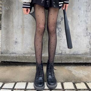 COLLANT SK3500BK1 Collants translucides noirs Imitation peau, bas pour filles, mode, Sexy, printemps automne, jambes