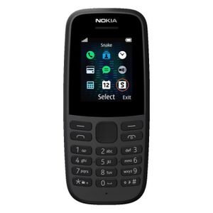 Téléphone portable Nokia 105 (2019) Noir - Tout Opérateurs