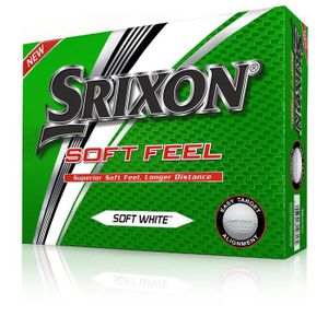 BALLE DE GOLF Srixon Soft Feel Balles de Golf (Une Douzaine), Ho