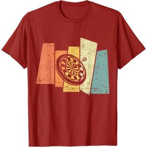 JEU DE FLÉCHETTE T-shirt rétro vintage de fléchettes[f4472]