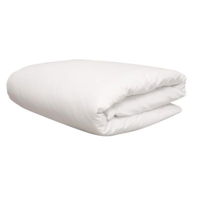 Housse De Couette Bebe Blanche Percale 80x1 Blanc Fabrique En France Baby Fox Cdiscount Maison