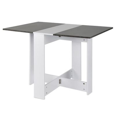 Sans Marque Table Pliante - Rectangulaire - MDF - 140*90 cm - Noir