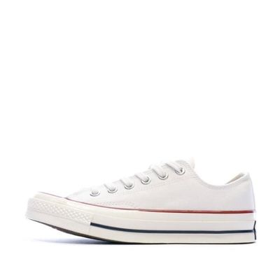 Converse Chuck 70 Ox Blanc Formateurs CONVERSE Vintage Lacets Textile Blanc Blanc Cdiscount Chaussures