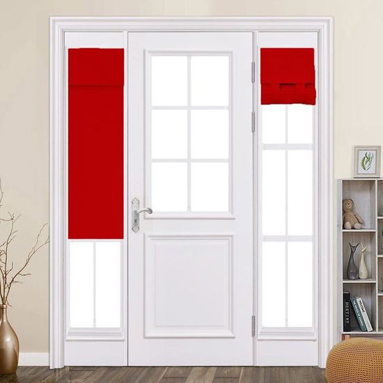 Rideau Pour Porte Vitree