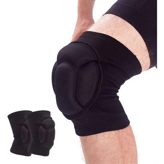 Nisrok Genouillères (1 paire), genouillères de compression en néoprène de 7 mm, excellent