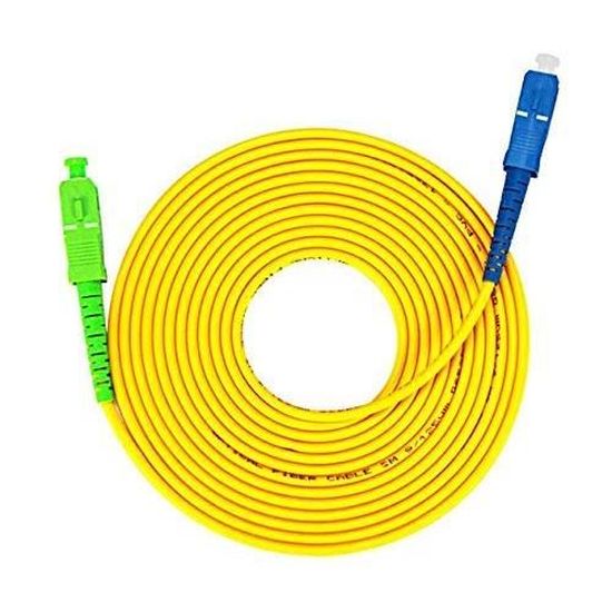 Câble Fibre Optique 30 M SC APC/SC UPC Jarretière Freebox, Vendeur Français