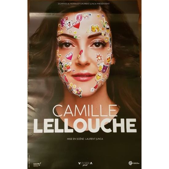 Camille LELLOUCHE - 80x120cm - AFFICHE - POSTER - Envoi Roulé