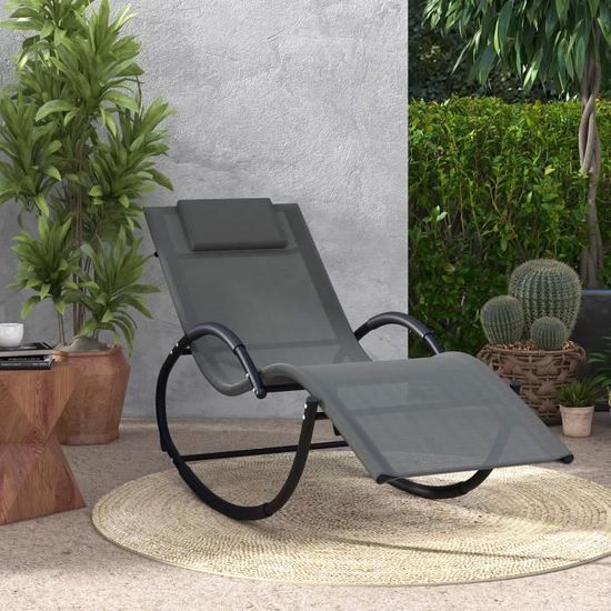 Housse Imperméable En Tissu Oxford 210D Pour Chaise à Bascule – Protection Pluie, Vent, Poussière, Neige, Dimensions 112 X 96 Cm