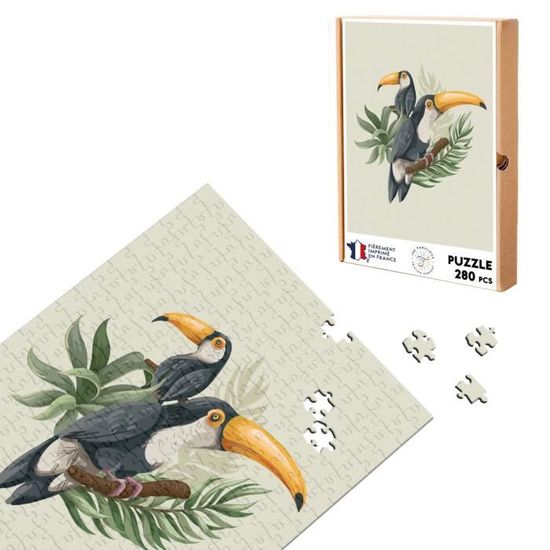 Puzzle Classique - FABULOUS - Les Oiseaux Hitchcock - 280 Pièces