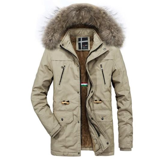 Parka homme sales avec capuche