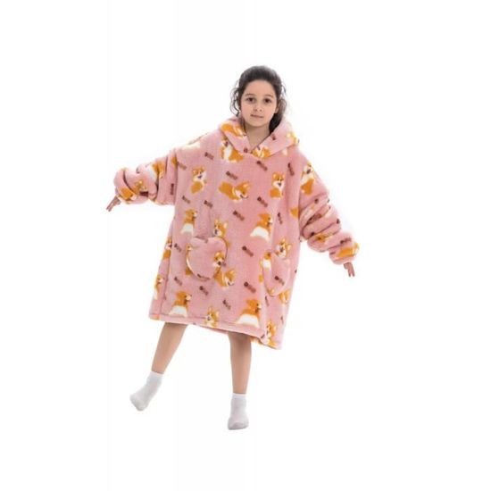 Sweat à Capuche Angleterre – Enfant 5-6 Ans (4-5 Ans) – Bleu Marine – Occasion Très Bon état