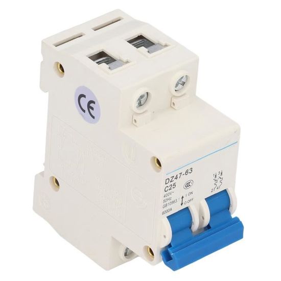 Disjoncteur DC 2P, Botier Moulé, Disjoncteur, Interrupteur D'énergie Solaire, 500V, 160A