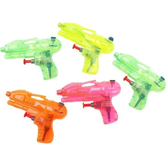 12 Mini Pistolets à Eau DERAYEE Pour Enfants - Jouets De Piscine Et Jeux D'Extérieur