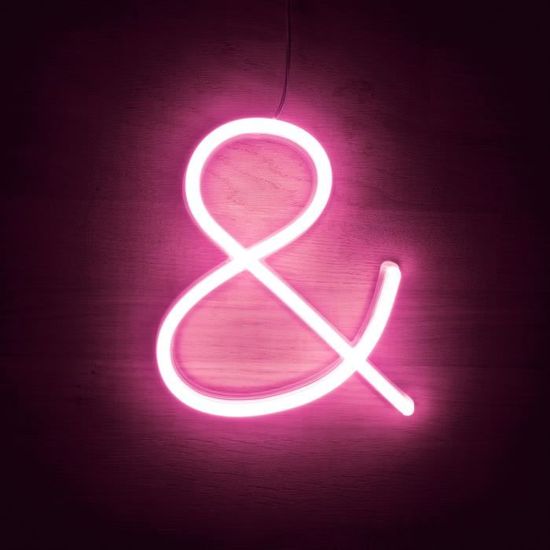 TECHBREY Numéros et Symboles Néons LED Rose & Rose - Cdiscount Maison