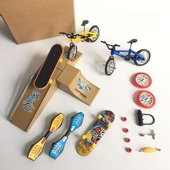 DUINIU 6 Pièces Mini Jouets De Vélo, Vélos À Doigts, Ornements De Vélo en Métal Créatifs, Modèles De Vélo De Simulation, Petits Ornements De Bureau DUINIU 6 Pièces Mini Jouets De Vélo, Vélos À Doigts, Ornements De Vélo en Métal Créatifs, Modèles De Vélo De Simulation, Petits Ornements De Bureau