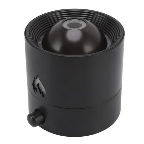 Humidificateur D'Air LED Avec Effet Flamme Et Diffuseur Huiles Essentielles - Ambiance Romantique