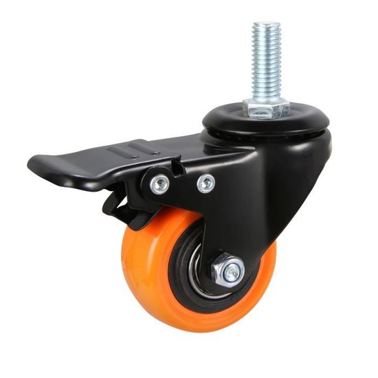 Roues De Poussette Silencieuses - Lot De 6 - Pivotantes Et Durables - Remplacement Facile Pour Poussette Ou Trotteur
