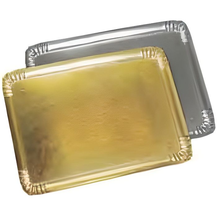 PLATEAU TRAITEUR CARTON 1 FACE Couleur:Noir - D...