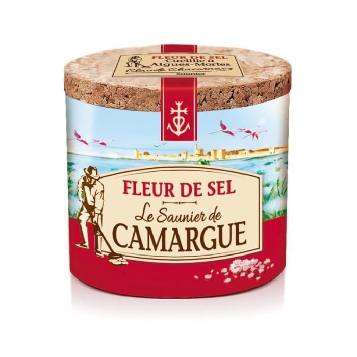 SAUNIER DE CAMARGUE - Fleur De Sel 125 G - Lot De 4