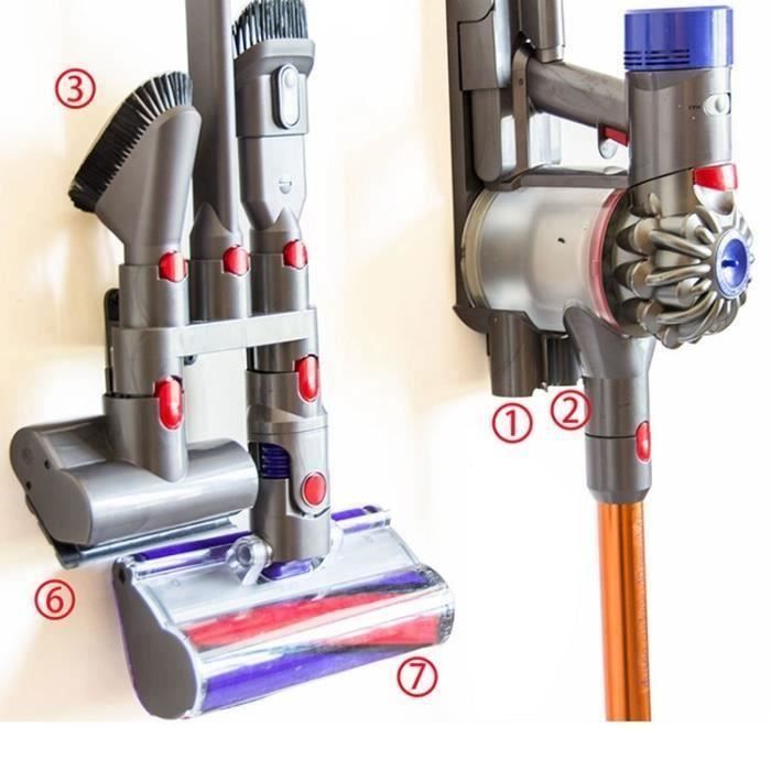 Absolute Brosse Support Outil Buse Base titulaire Docks Station Accessoires compatible pour Dyson V7 V8 V10 Aa30086