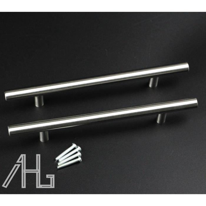 20PCS T-barre Meubles Poignée Entraxe 160mm/20pcs Placard Cuisine Poignée Porte T Barre