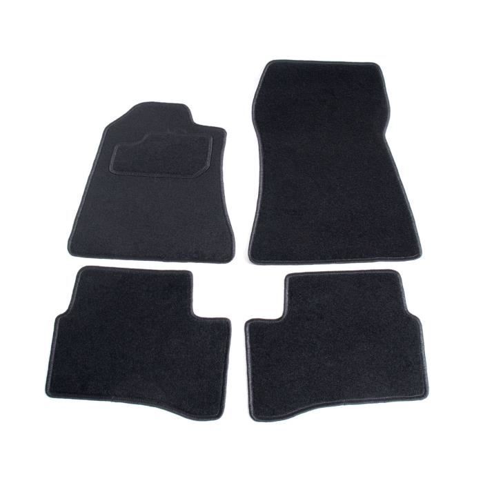 Tapis Mercedes CLK W208 1997-2002 - set de 4 (2 avant et 2 arrière)