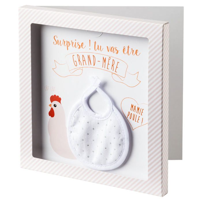 BABYCALIN Carte cadeau surprise Grand-mère + Enveloppe