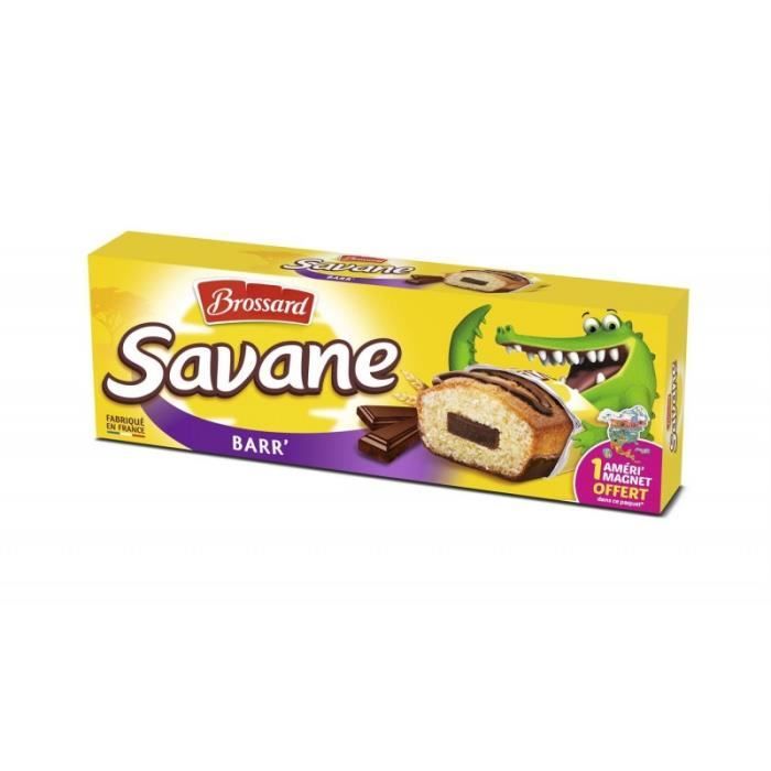 BROSSARD - Savane Pocket Barre Chococlat 189G - Lot De 4